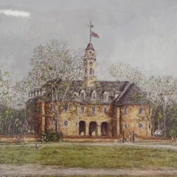 Caesar Monturano Other - Caesar Monturano The Capitol Williamsburg Virginia 8 X 10 matted print
